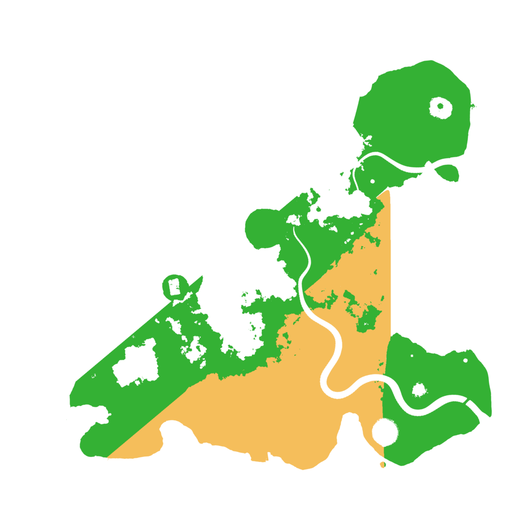 Biome Rust Map: Procedural Map, Size: 3500, Seed: 1177548637