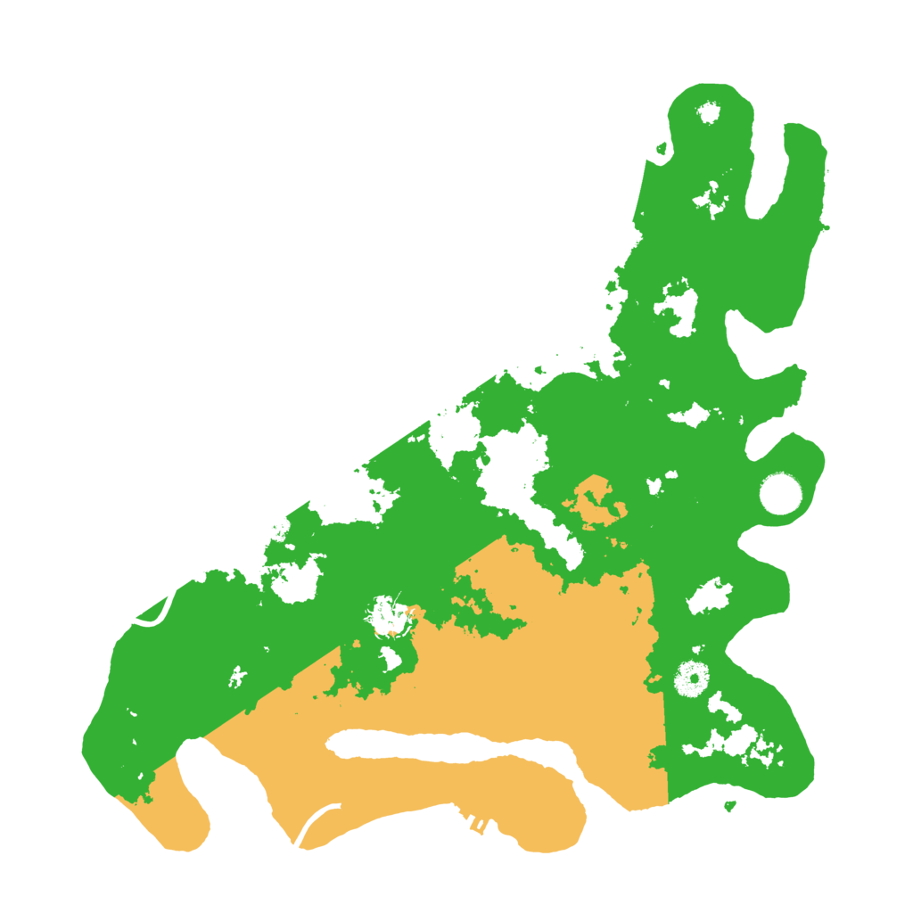 Biome Rust Map: Procedural Map, Size: 3850, Seed: 1372470557