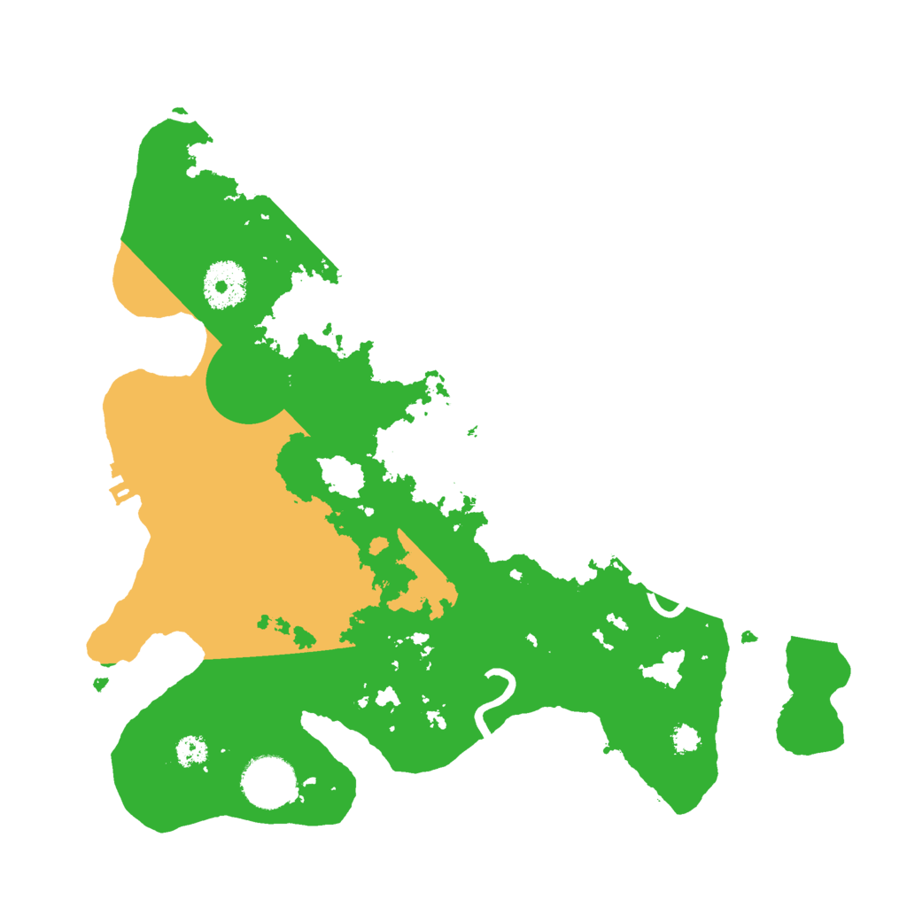 Biome Rust Map: Procedural Map, Size: 3000, Seed: 797481045