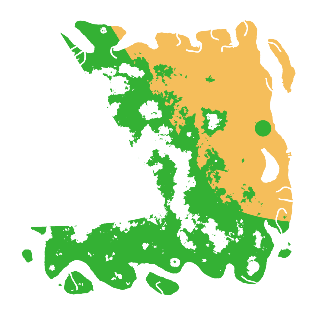 Biome Rust Map: Procedural Map, Size: 5000, Seed: 14635350