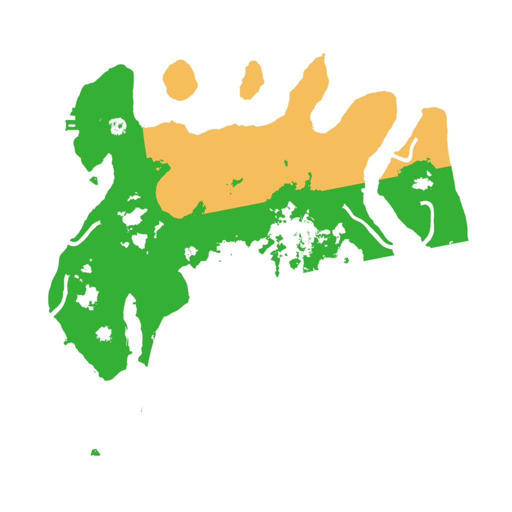 Biome Rust Map: Procedural Map, Size: 3000, Seed: 2147