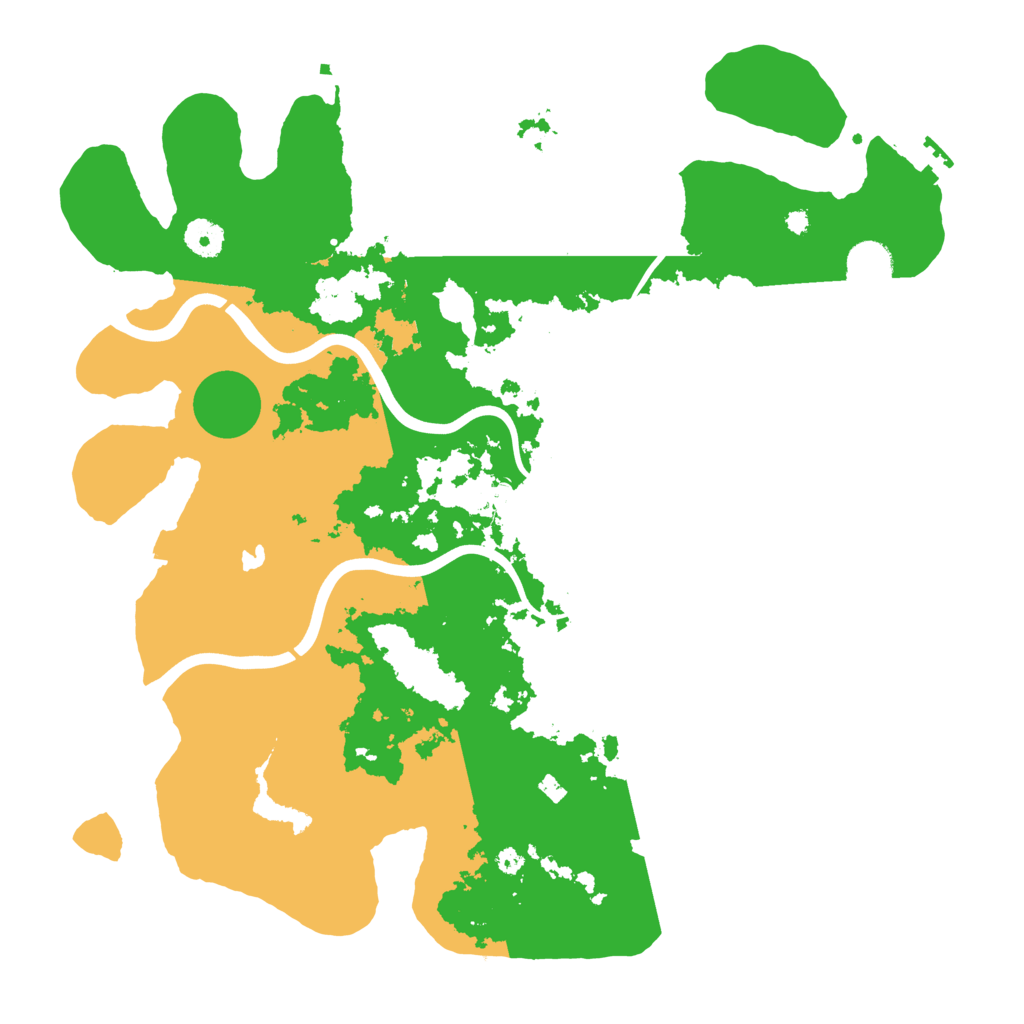 Biome Rust Map: Procedural Map, Size: 4000, Seed: 120808