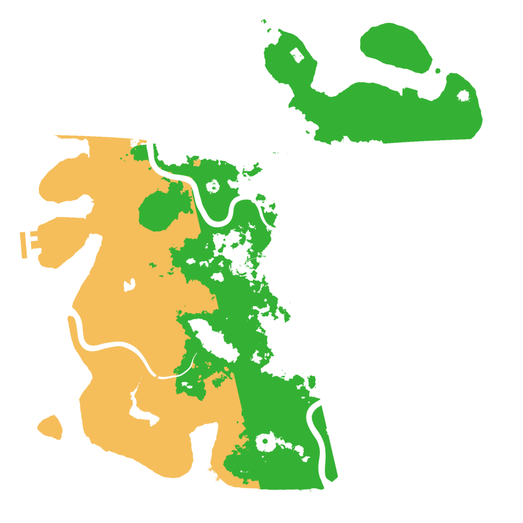 Biome Rust Map: Procedural Map, Size: 4000, Seed: 120808