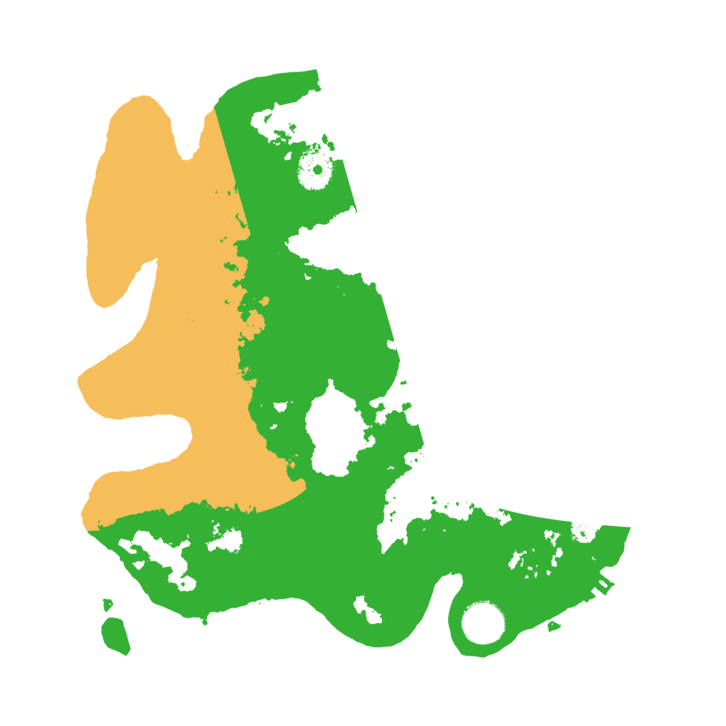 Biome Rust Map: Procedural Map, Size: 3000, Seed: 98359