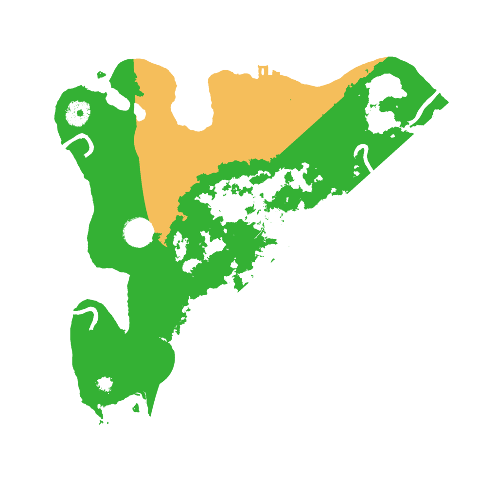 Biome Rust Map: Procedural Map, Size: 3000, Seed: 1091767581