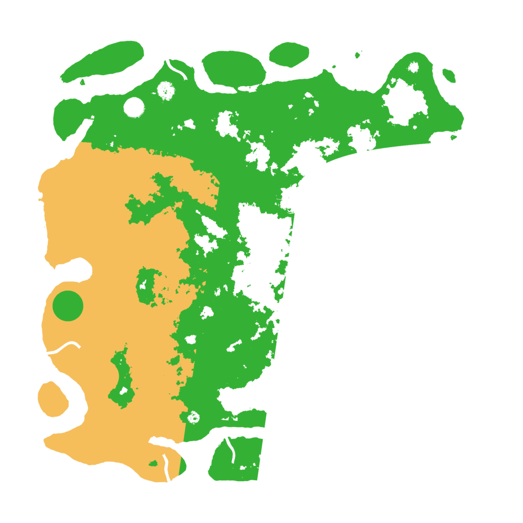 Biome Rust Map: Procedural Map, Size: 4500, Seed: 823761