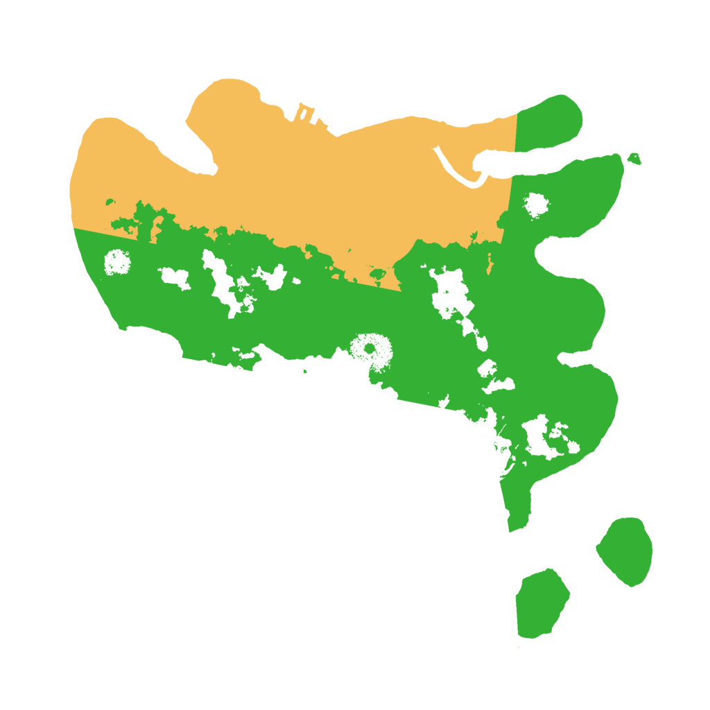Biome Rust Map: Procedural Map, Size: 2700, Seed: 77857
