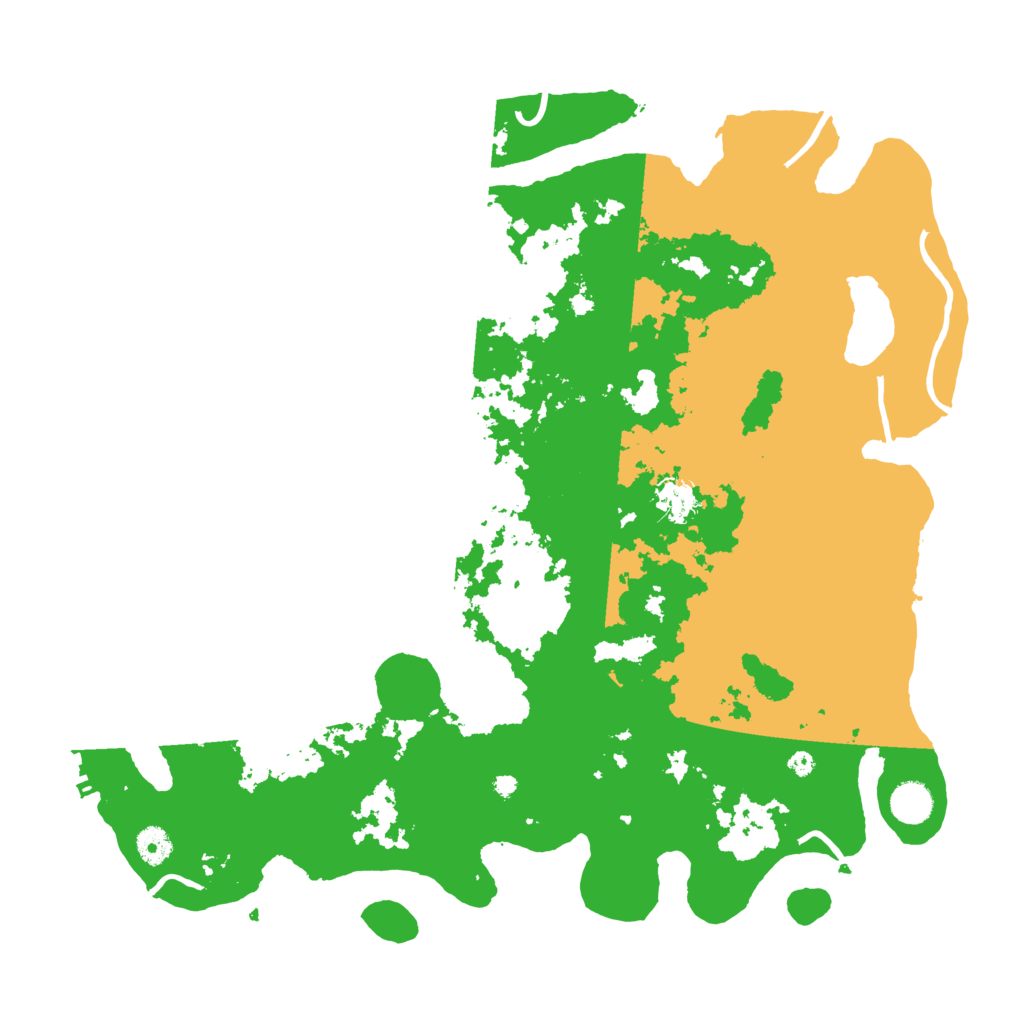 Biome Rust Map: Procedural Map, Size: 4250, Seed: 5267895