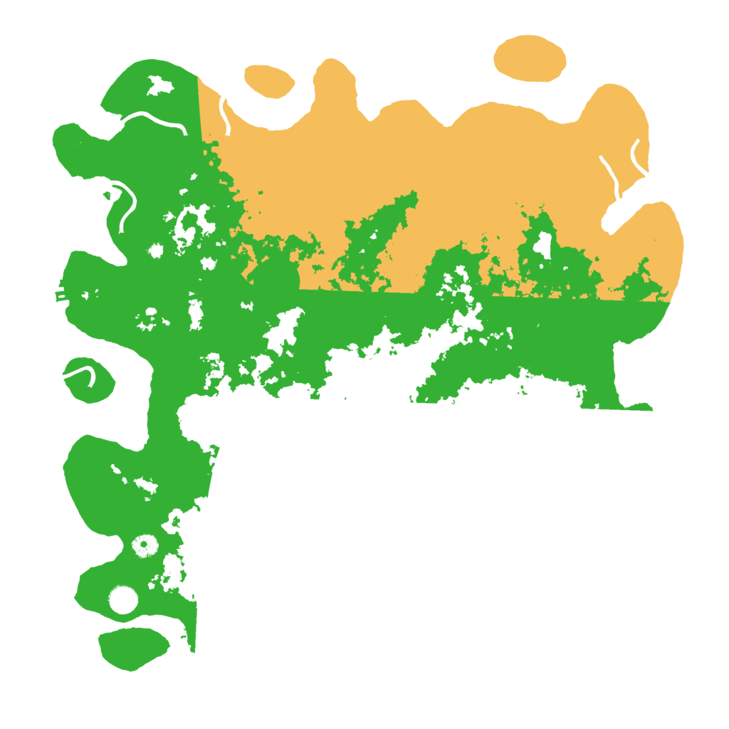 Biome Rust Map: Procedural Map, Size: 4500, Seed: 688857