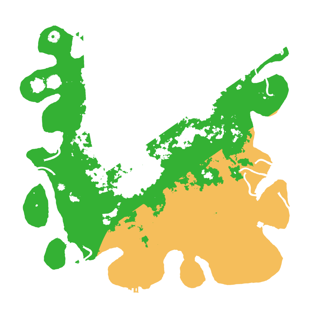 Biome Rust Map: Procedural Map, Size: 4000, Seed: 127116667