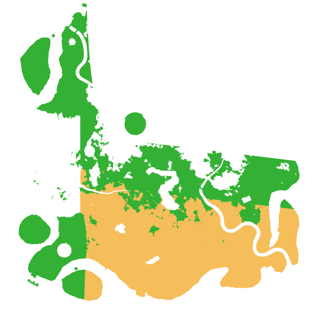 Biome Rust Map: Procedural Map, Size: 4000, Seed: 682760320