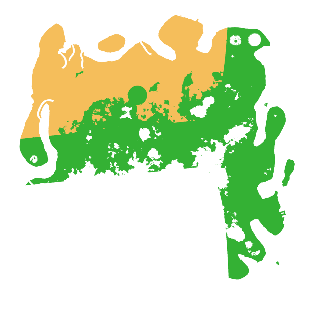 Biome Rust Map: Procedural Map, Size: 4300, Seed: 49055049