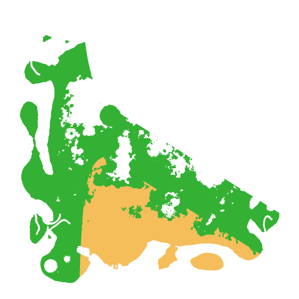 Biome Rust Map: Procedural Map, Size: 4000, Seed: 3254