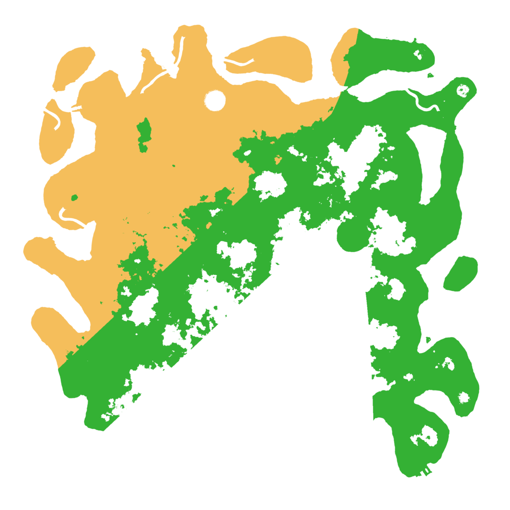 Biome Rust Map: Procedural Map, Size: 4300, Seed: 739491338