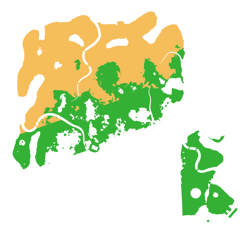 Biome Rust Map: Procedural Map, Size: 4250, Seed: 240530598