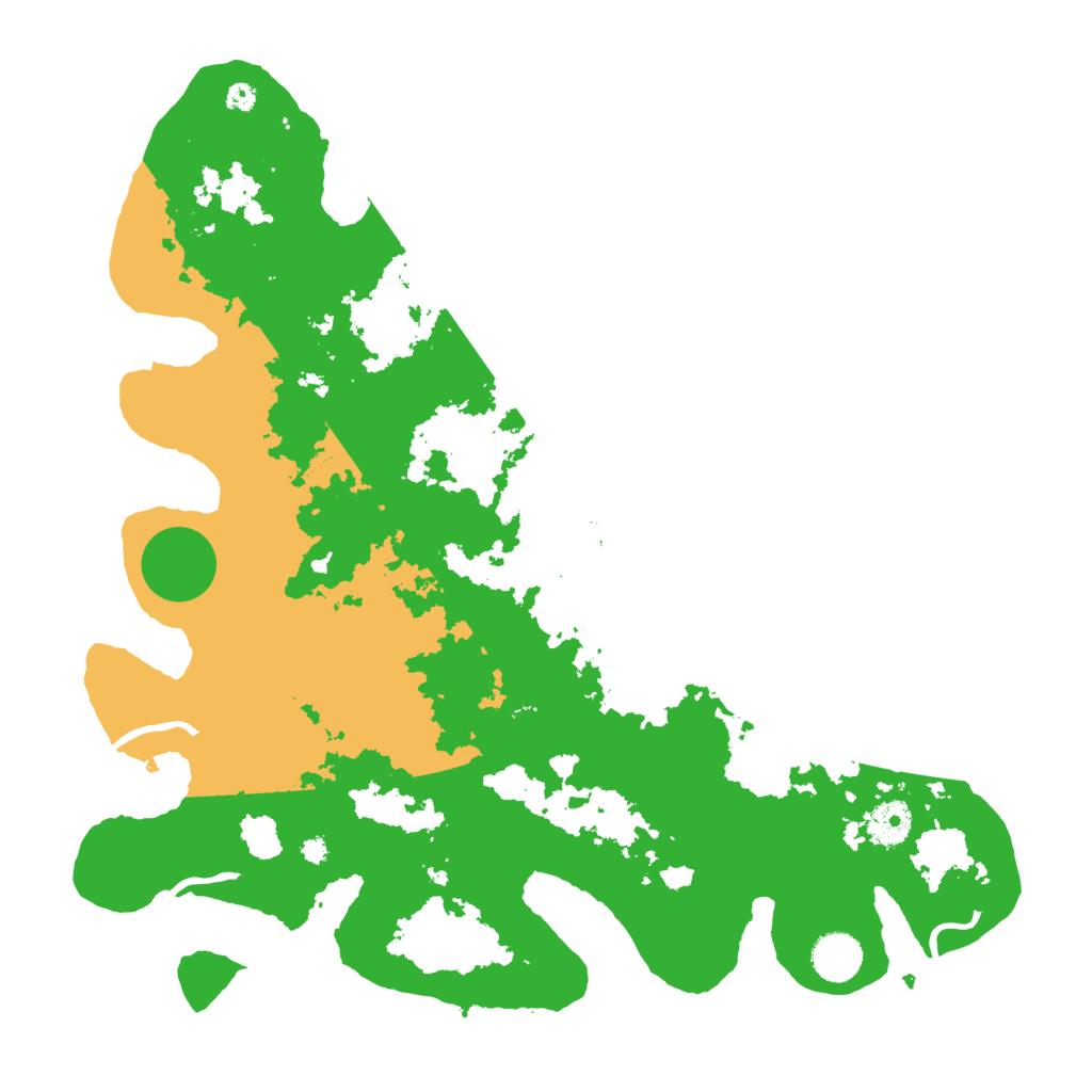 Biome Rust Map: Procedural Map, Size: 3850, Seed: 666825