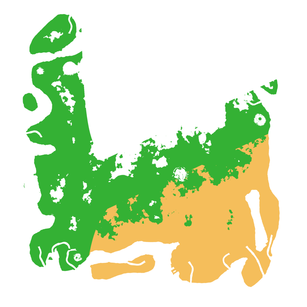 Biome Rust Map: Procedural Map, Size: 4000, Seed: 594170