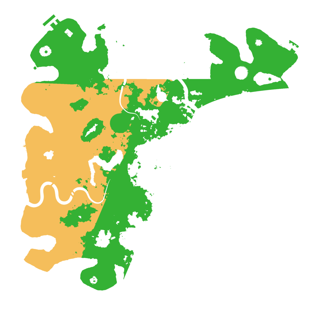 Biome Rust Map: Procedural Map, Size: 4300, Seed: 1875694199