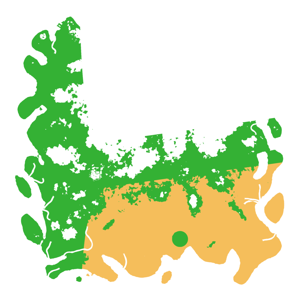 Biome Rust Map: Procedural Map, Size: 5000, Seed: 468713265