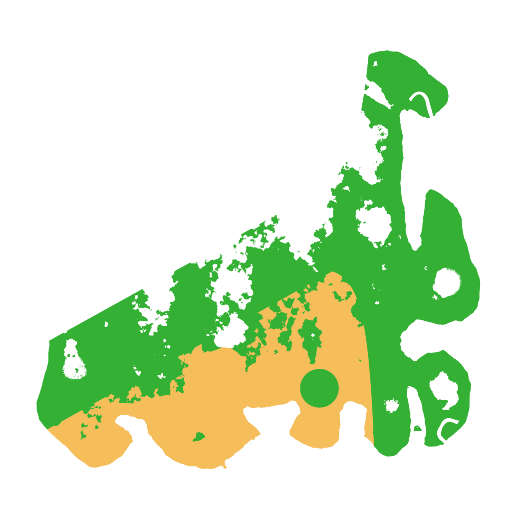 Biome Rust Map: Procedural Map, Size: 3500, Seed: 1740556339