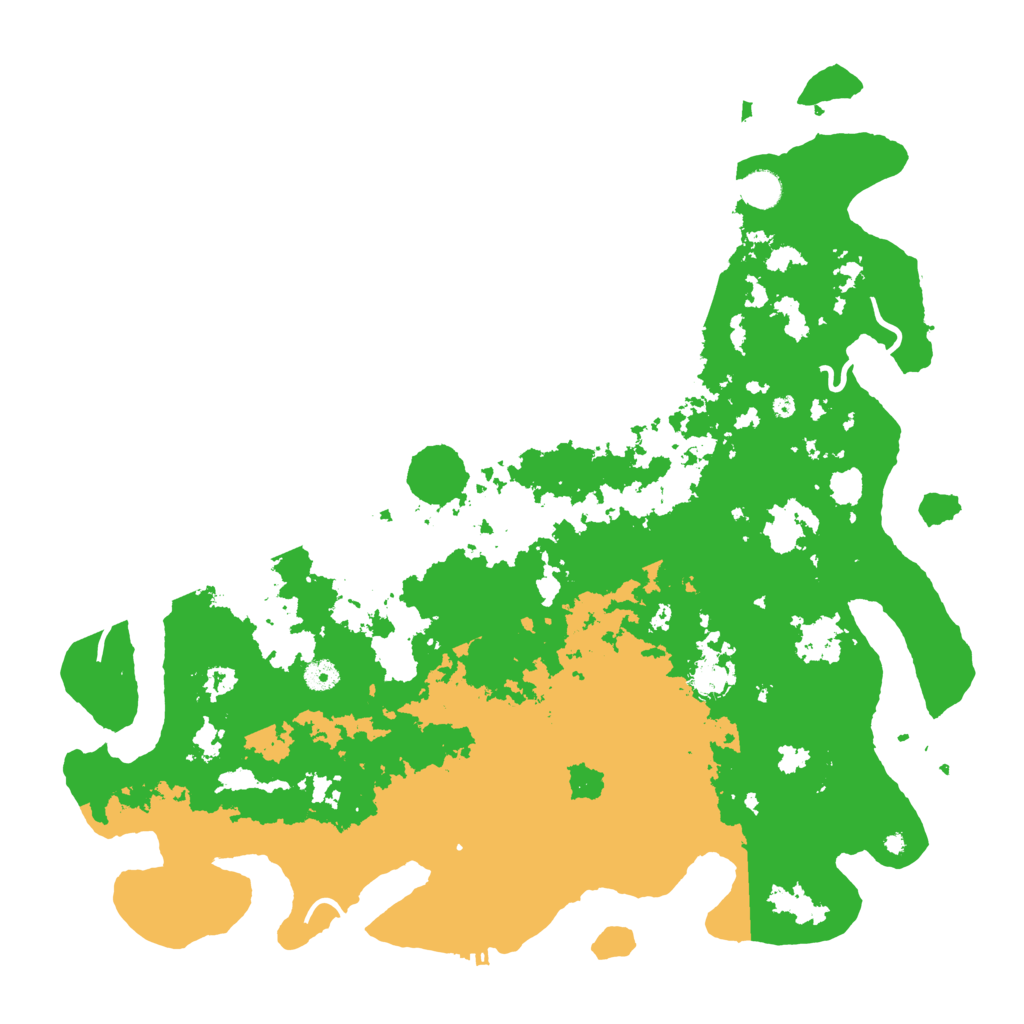 Biome Rust Map: Procedural Map, Size: 4700, Seed: 2021