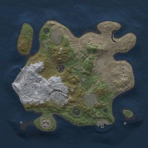 Thumbnail Rust Map: Procedural Map, Size: 2800, Seed: 658147, 14 Monuments