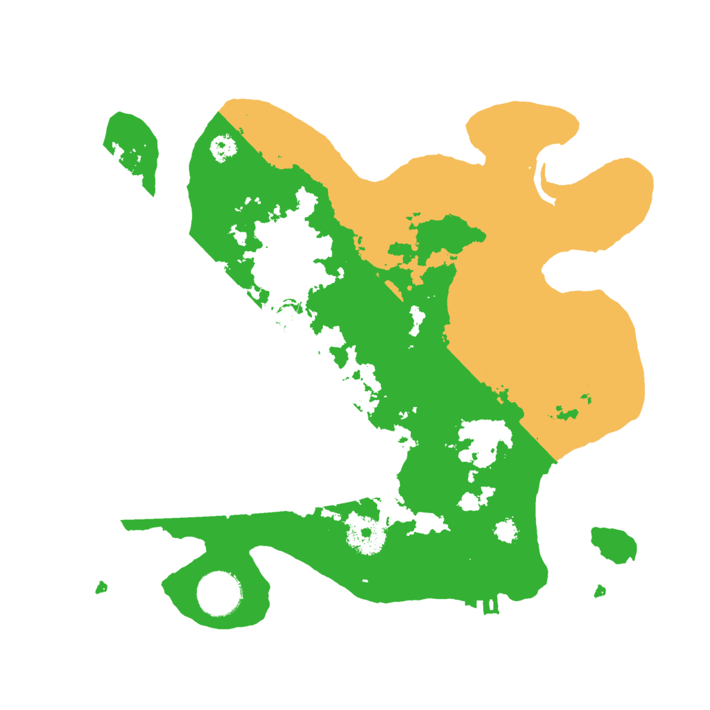 Biome Rust Map: Procedural Map, Size: 2800, Seed: 658147