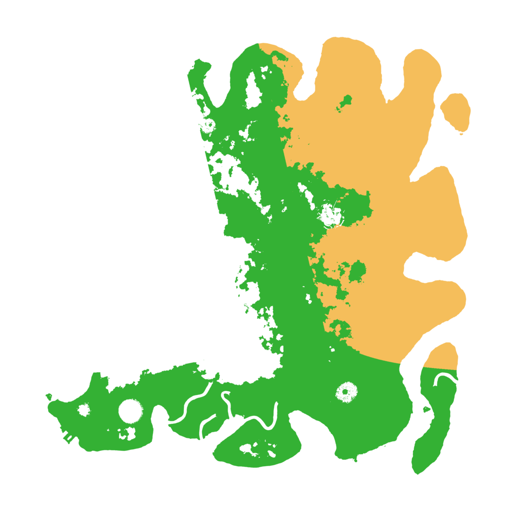 Biome Rust Map: Procedural Map, Size: 3750, Seed: 12177