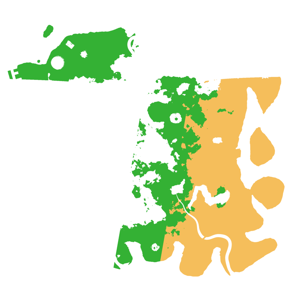 Biome Rust Map: Procedural Map, Size: 4000, Seed: 710744584