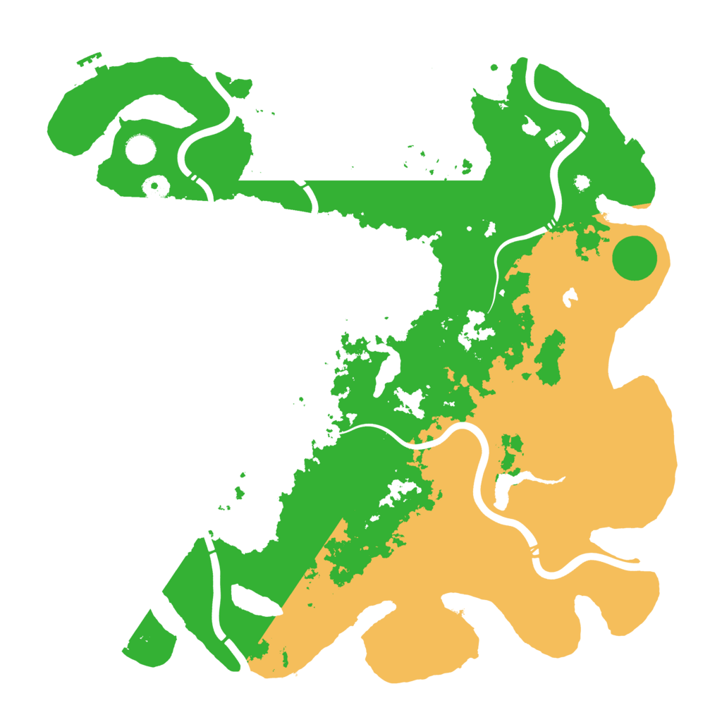 Biome Rust Map: Procedural Map, Size: 4250, Seed: 417170444