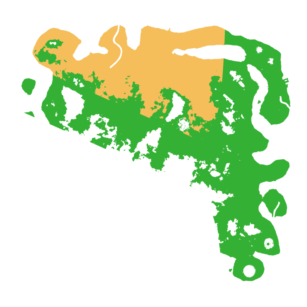 Biome Rust Map: Procedural Map, Size: 4500, Seed: 319400609