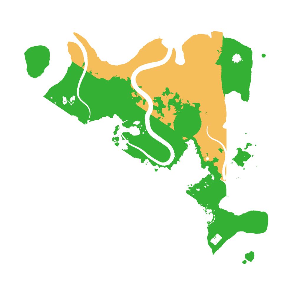 Biome Rust Map: Procedural Map, Size: 3000, Seed: 265639109