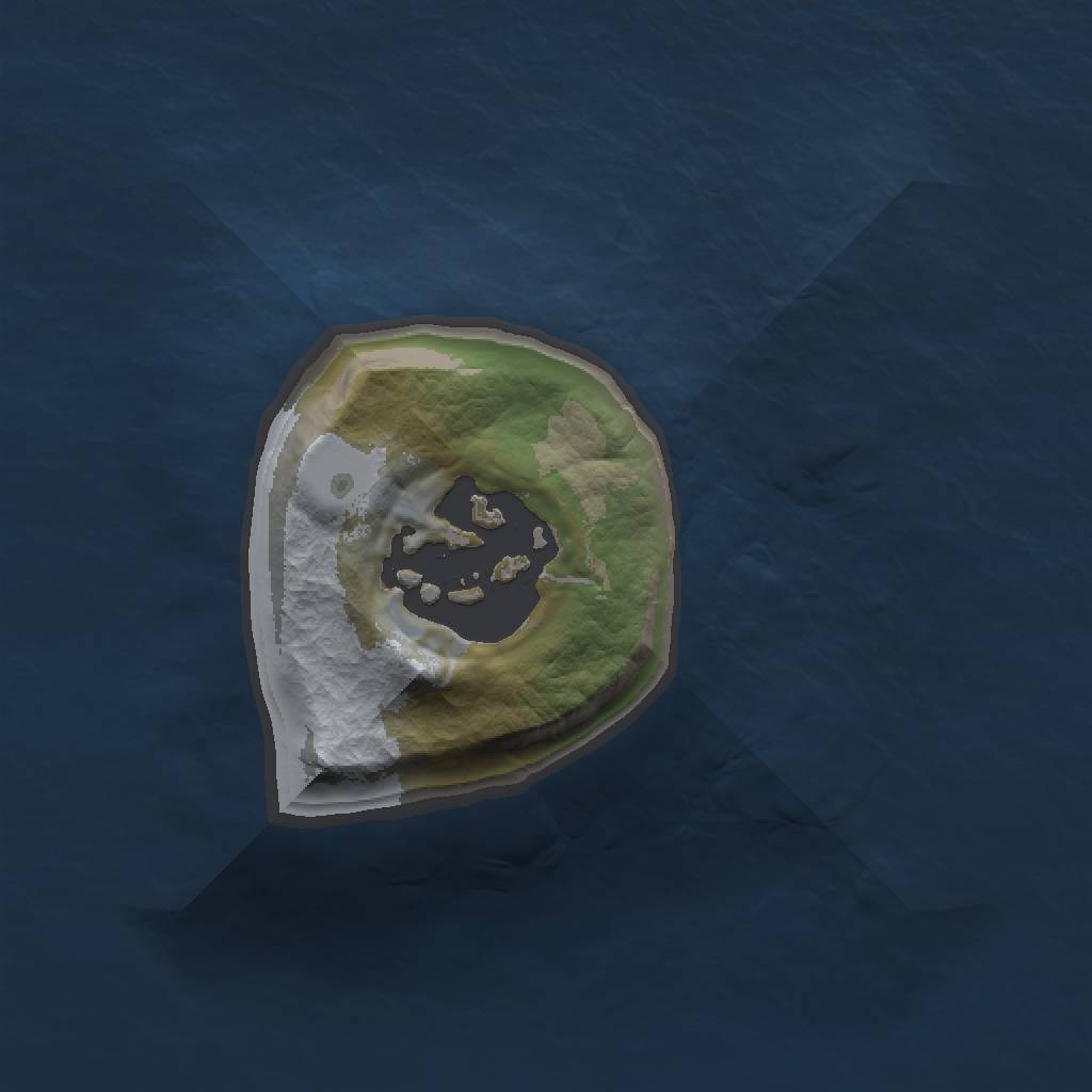 Rust Map: Barren, Size: 1000, Seed: 846, 3 Monuments