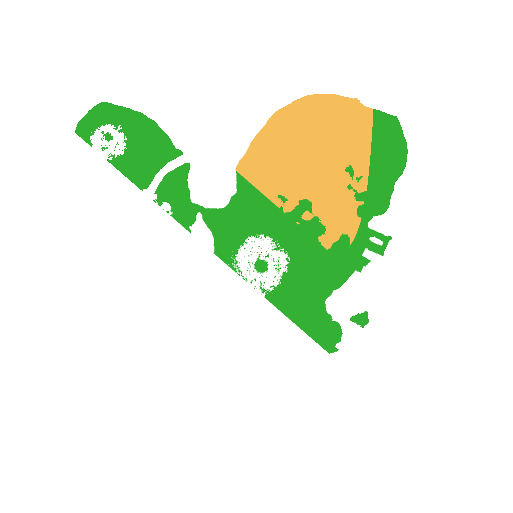 Biome Rust Map: Procedural Map, Size: 1500, Seed: 1152796765