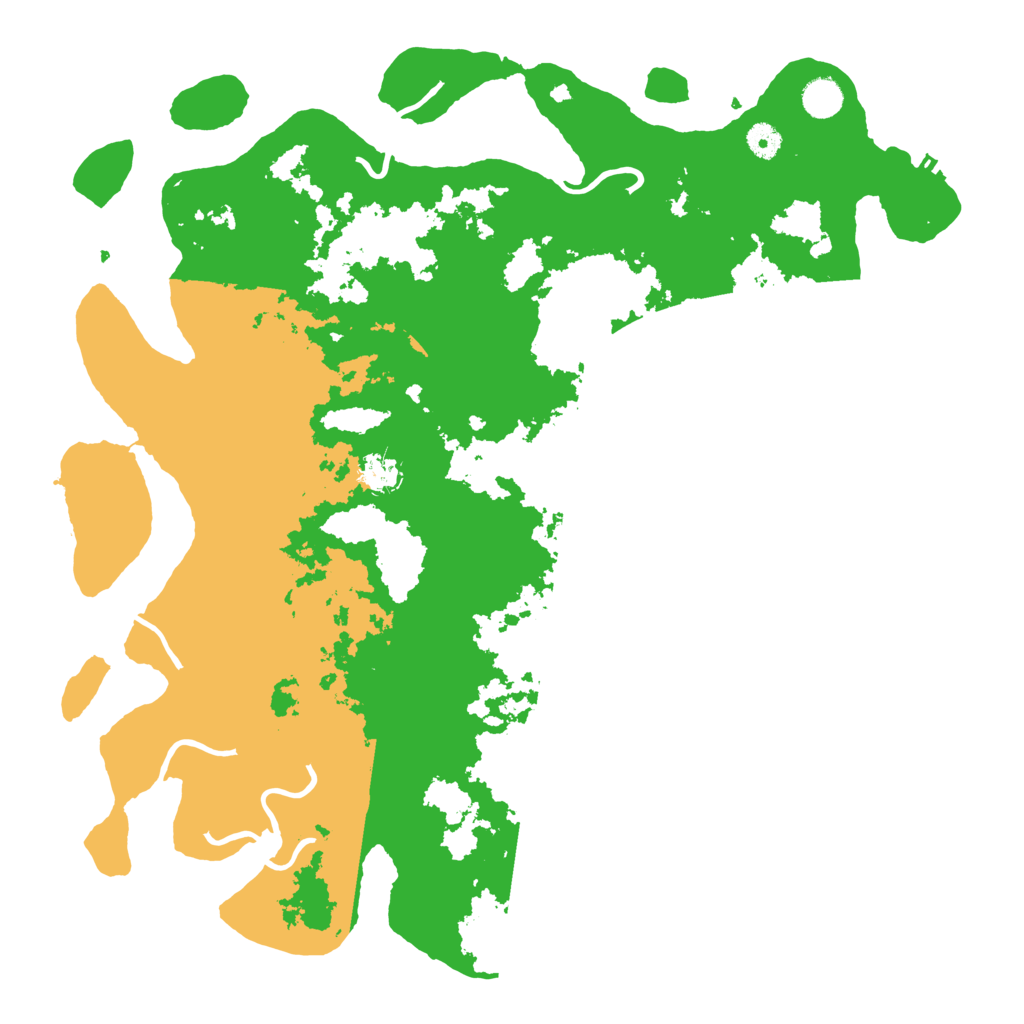 Biome Rust Map: Procedural Map, Size: 4500, Seed: 468399047