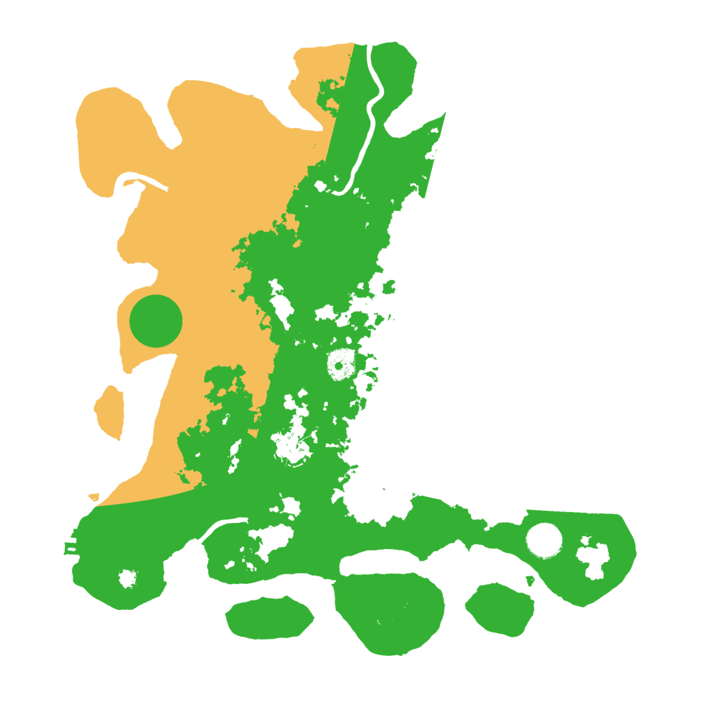 Biome Rust Map: Procedural Map, Size: 3500, Seed: 1523646911