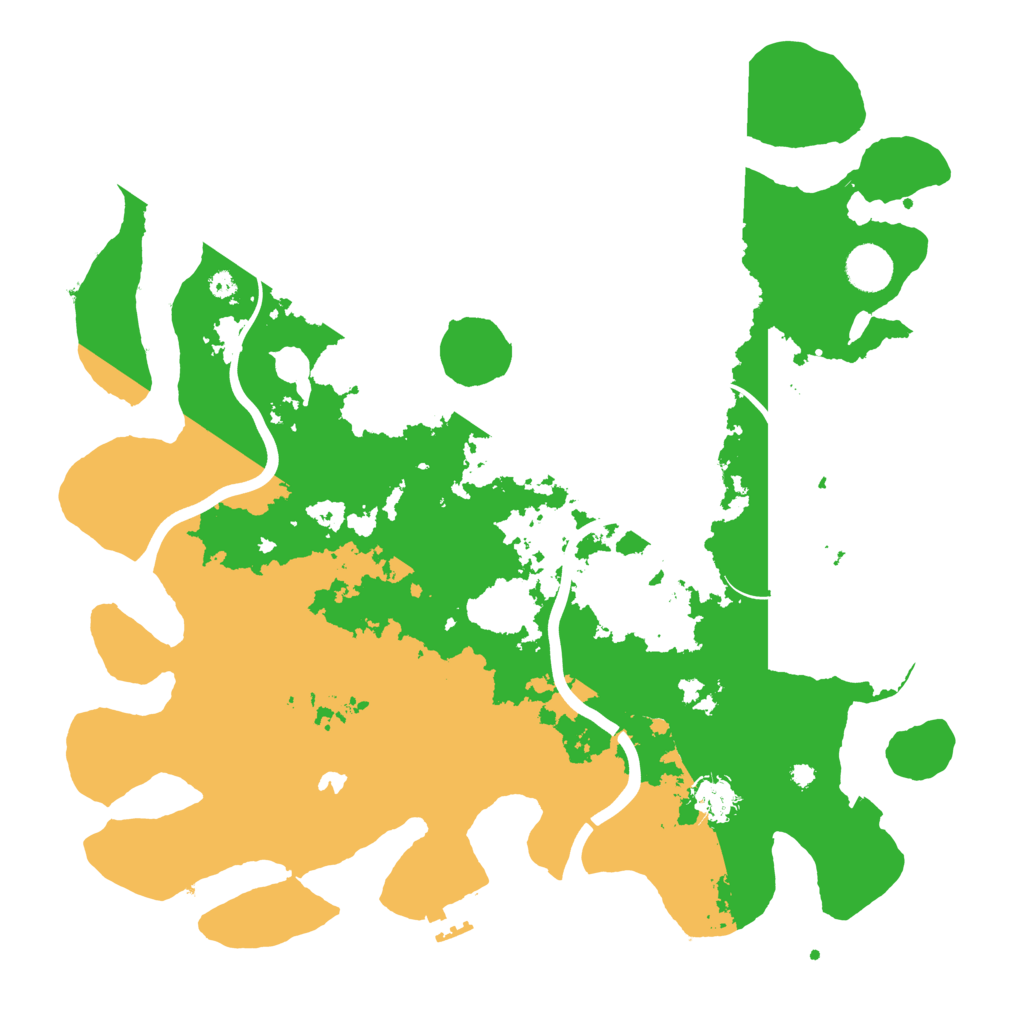 Biome Rust Map: Procedural Map, Size: 4000, Seed: 4111