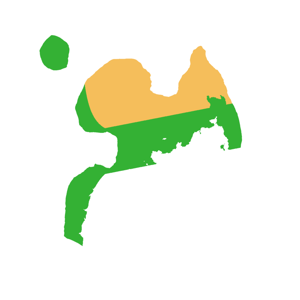 Biome Rust Map: Barren, Size: 1750, Seed: 463932917