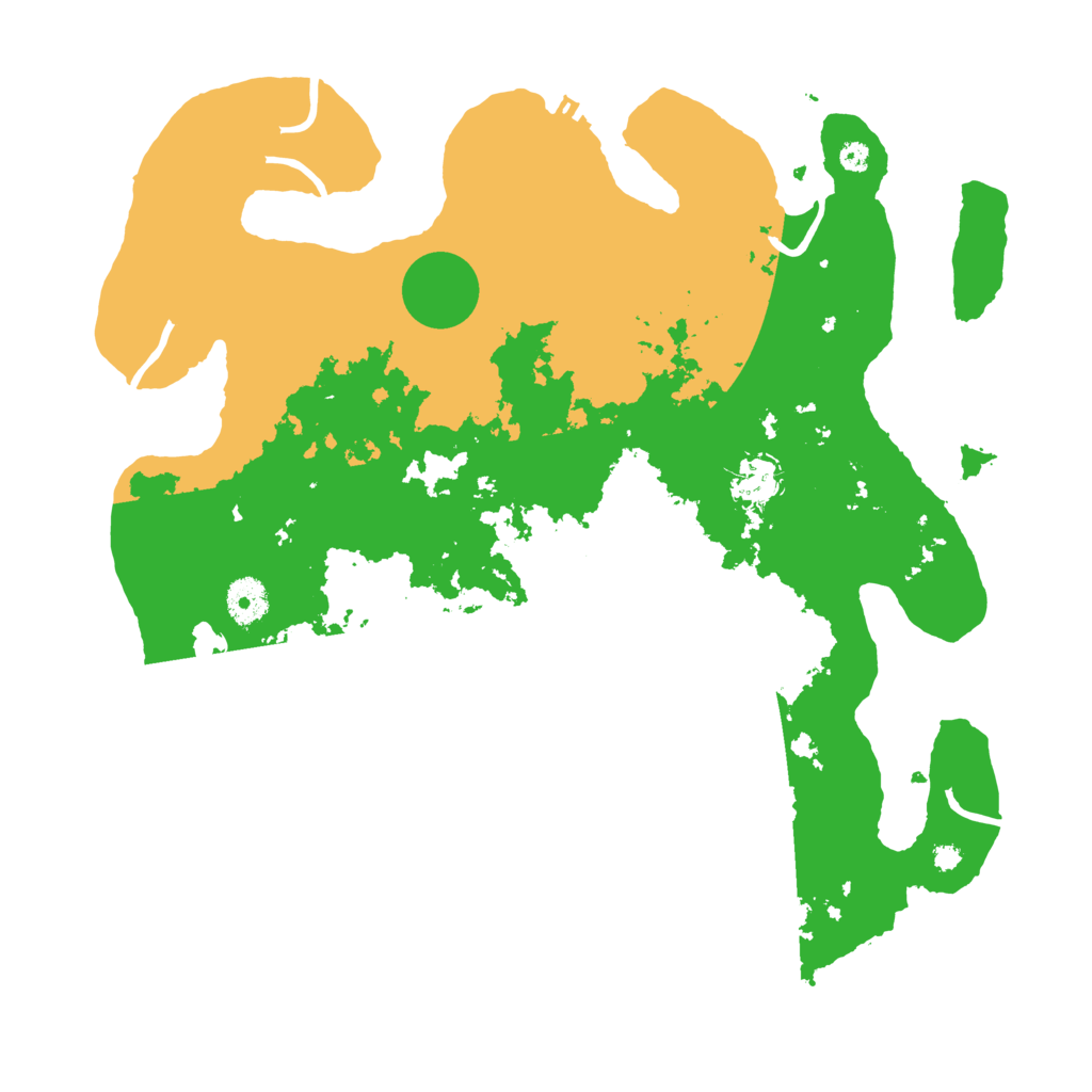 Biome Rust Map: Procedural Map, Size: 3750, Seed: 52384721