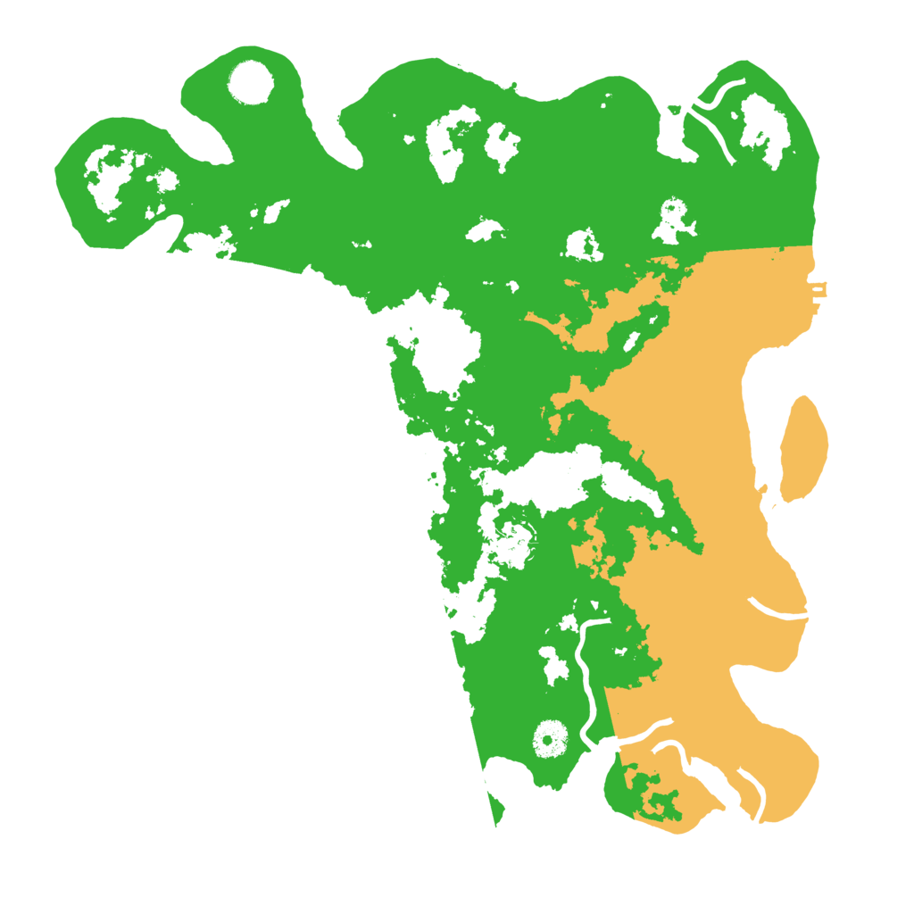 Biome Rust Map: Procedural Map, Size: 3725, Seed: 310959571