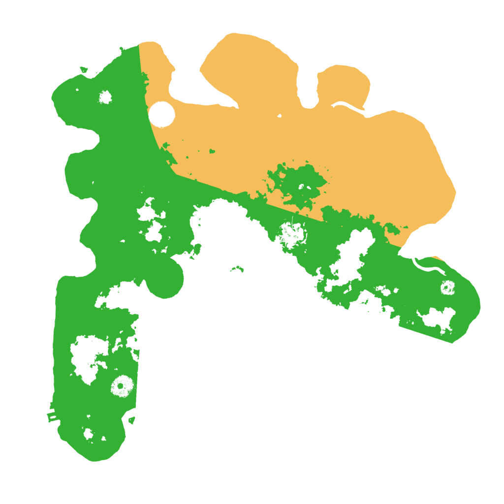 Biome Rust Map: Procedural Map, Size: 3500, Seed: 1790999120