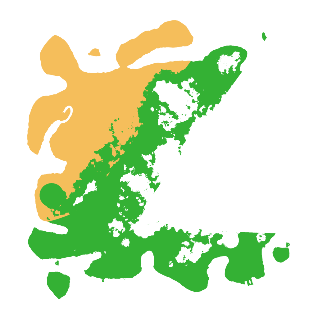 Biome Rust Map: Procedural Map, Size: 3500, Seed: 1154120397