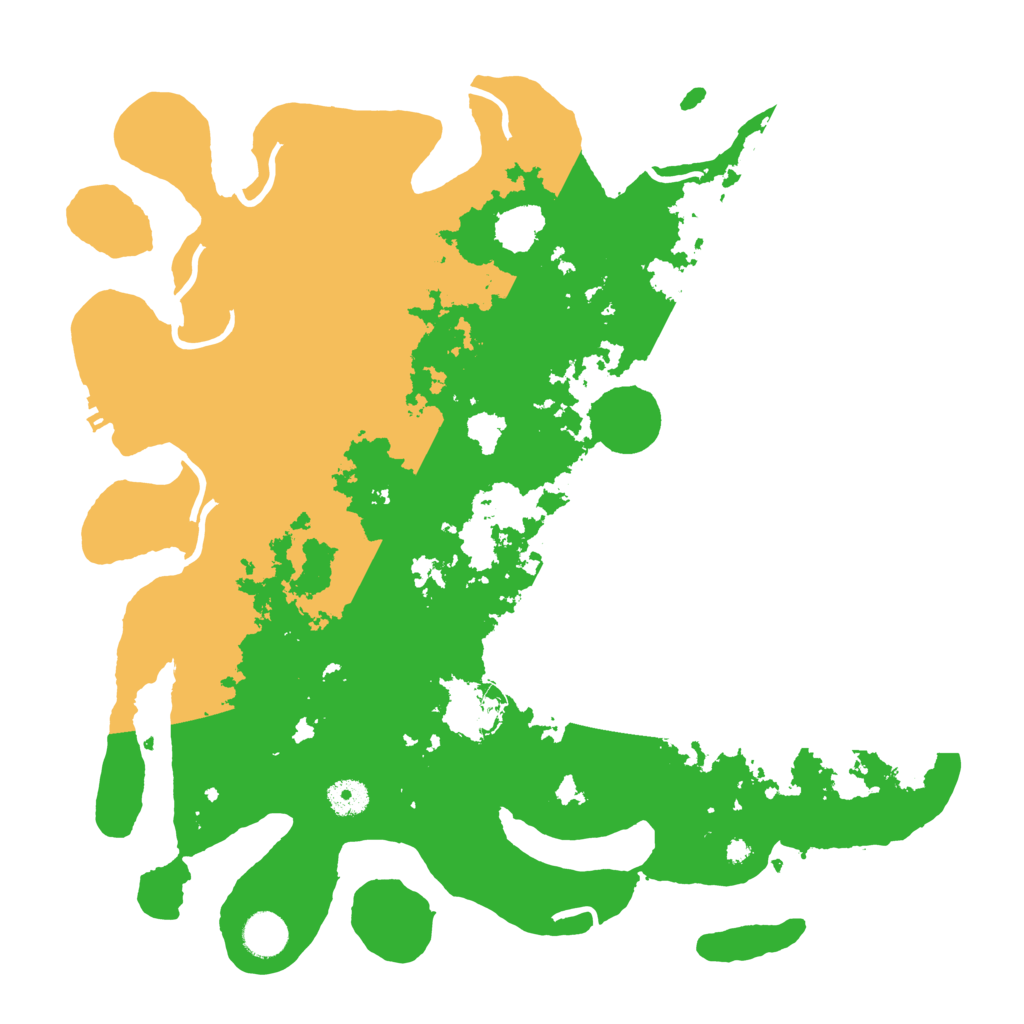 Biome Rust Map: Procedural Map, Size: 4000, Seed: 13828