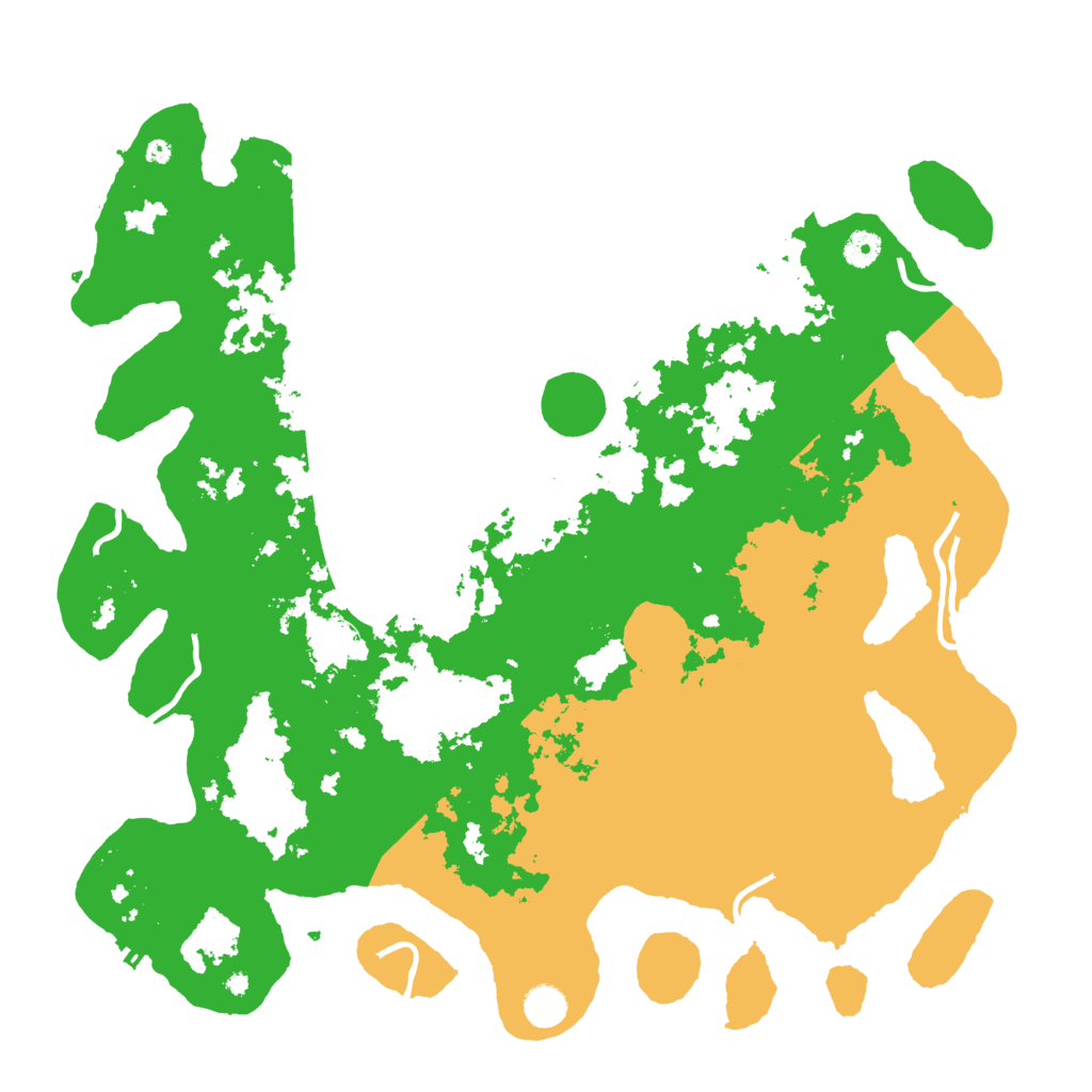 Biome Rust Map: Procedural Map, Size: 4500, Seed: 1454059618