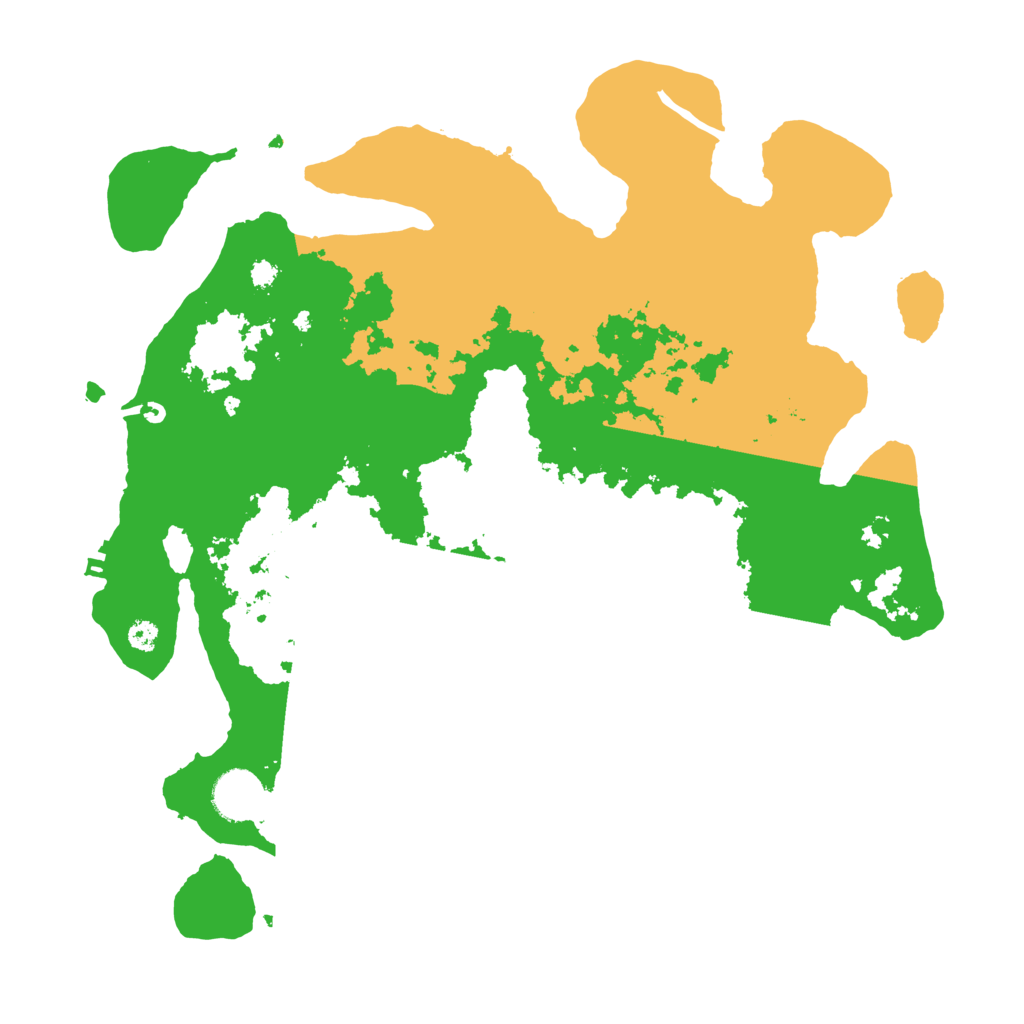 Biome Rust Map: Procedural Map, Size: 3500, Seed: 1908768786