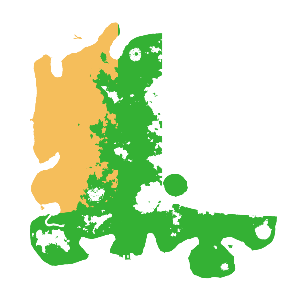 Biome Rust Map: Procedural Map, Size: 3500, Seed: 1752812889