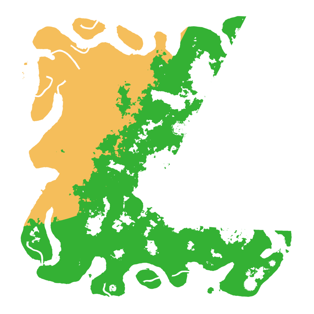 Biome Rust Map: Procedural Map, Size: 4500, Seed: 1885241091