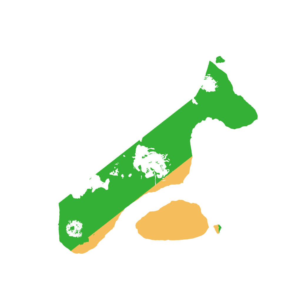 Biome Rust Map: Procedural Map, Size: 1800, Seed: 105