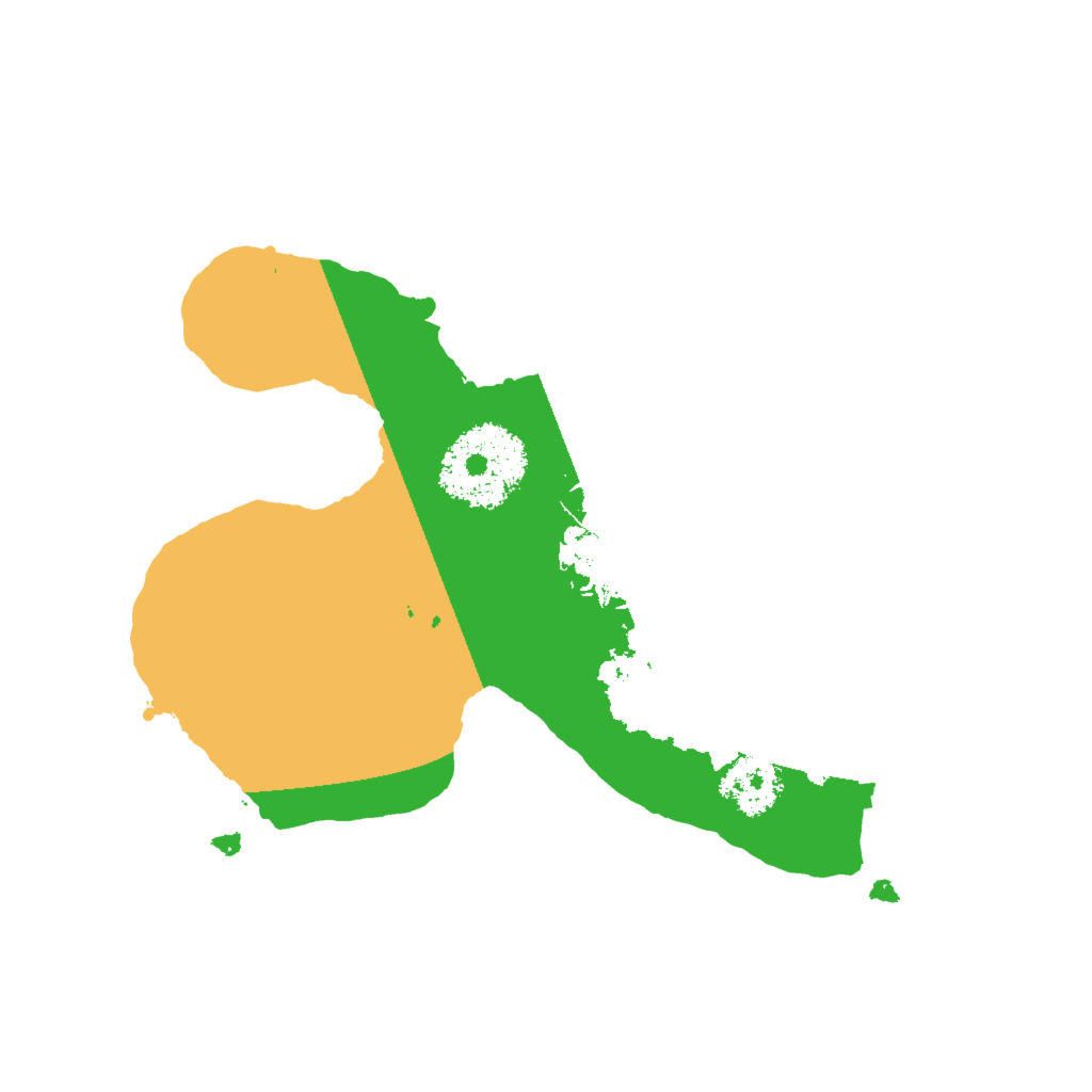 Biome Rust Map: Procedural Map, Size: 2000, Seed: 1331