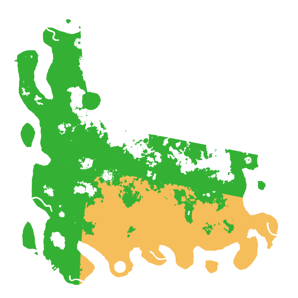 Biome Rust Map: Procedural Map, Size: 4500, Seed: 1376713375